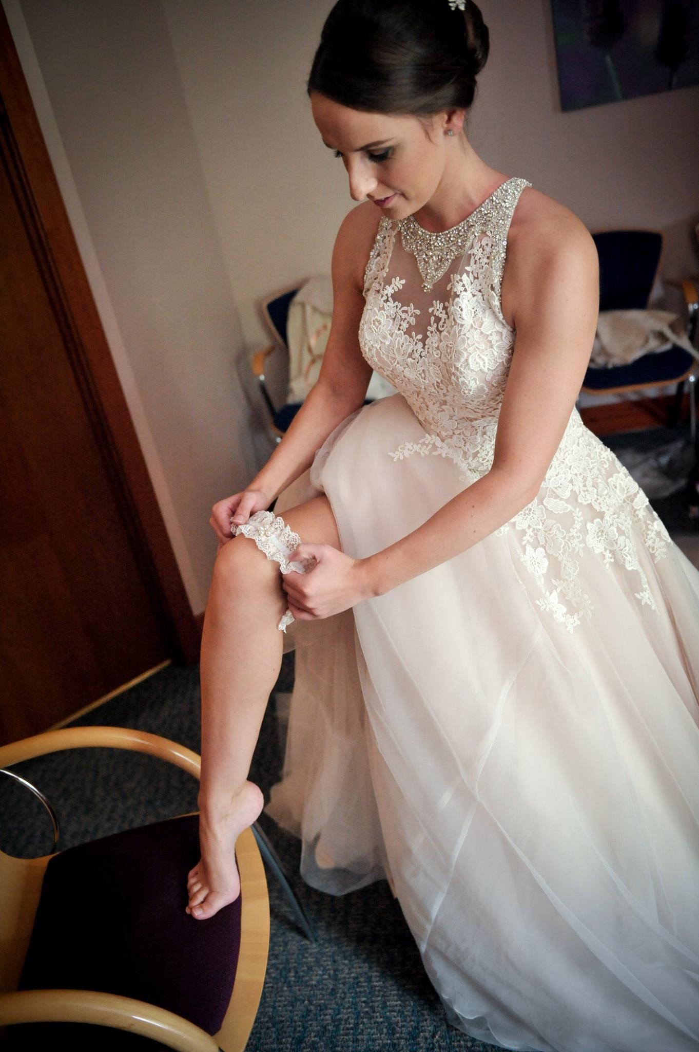 Wedding Garter FAQ's answered by luxury wedding garter specialist