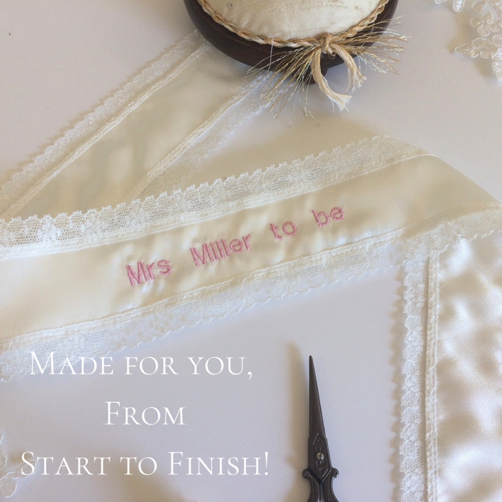 Personalised garter Made for your hen do / hen night gift